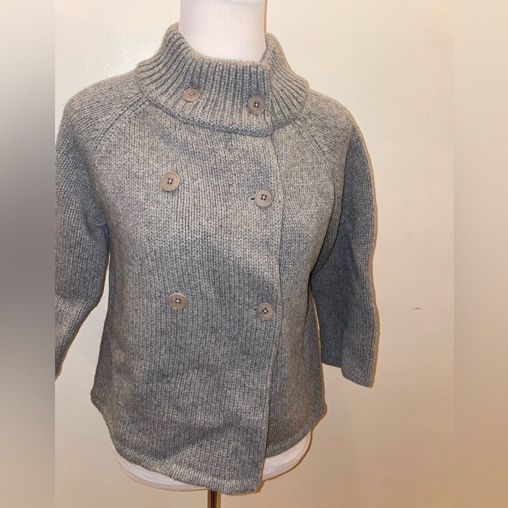 TALBOTS Wool/Cashmere Cardigan - Picture 4 of 14